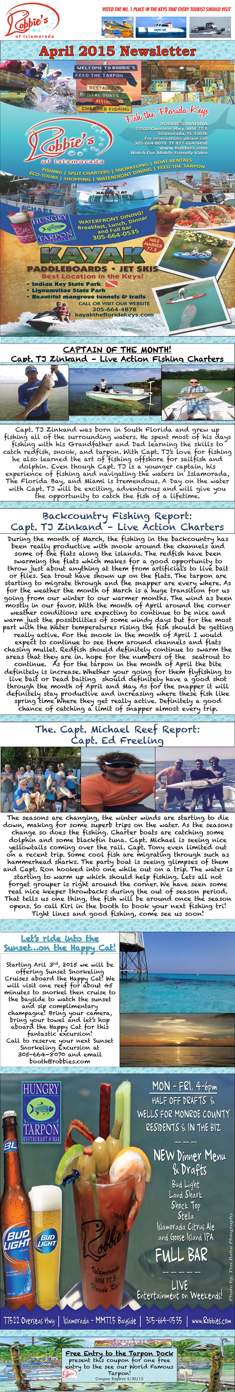 robbiesapril2015newsletter